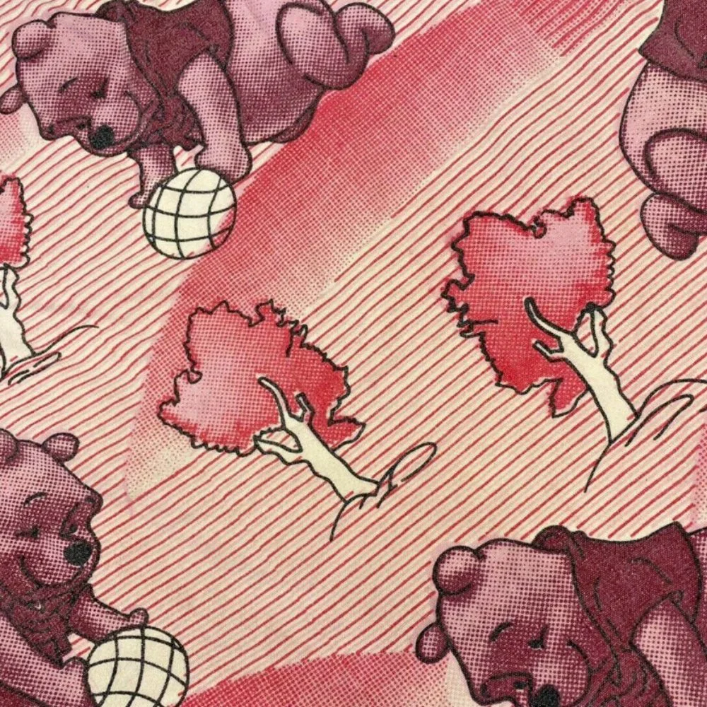 Very Rare Vintage Winnie The Pooh Pillowcases 1950